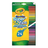 Rotuladores Crayola B01BF6F20K Lavável (24 uds) - EcoNest