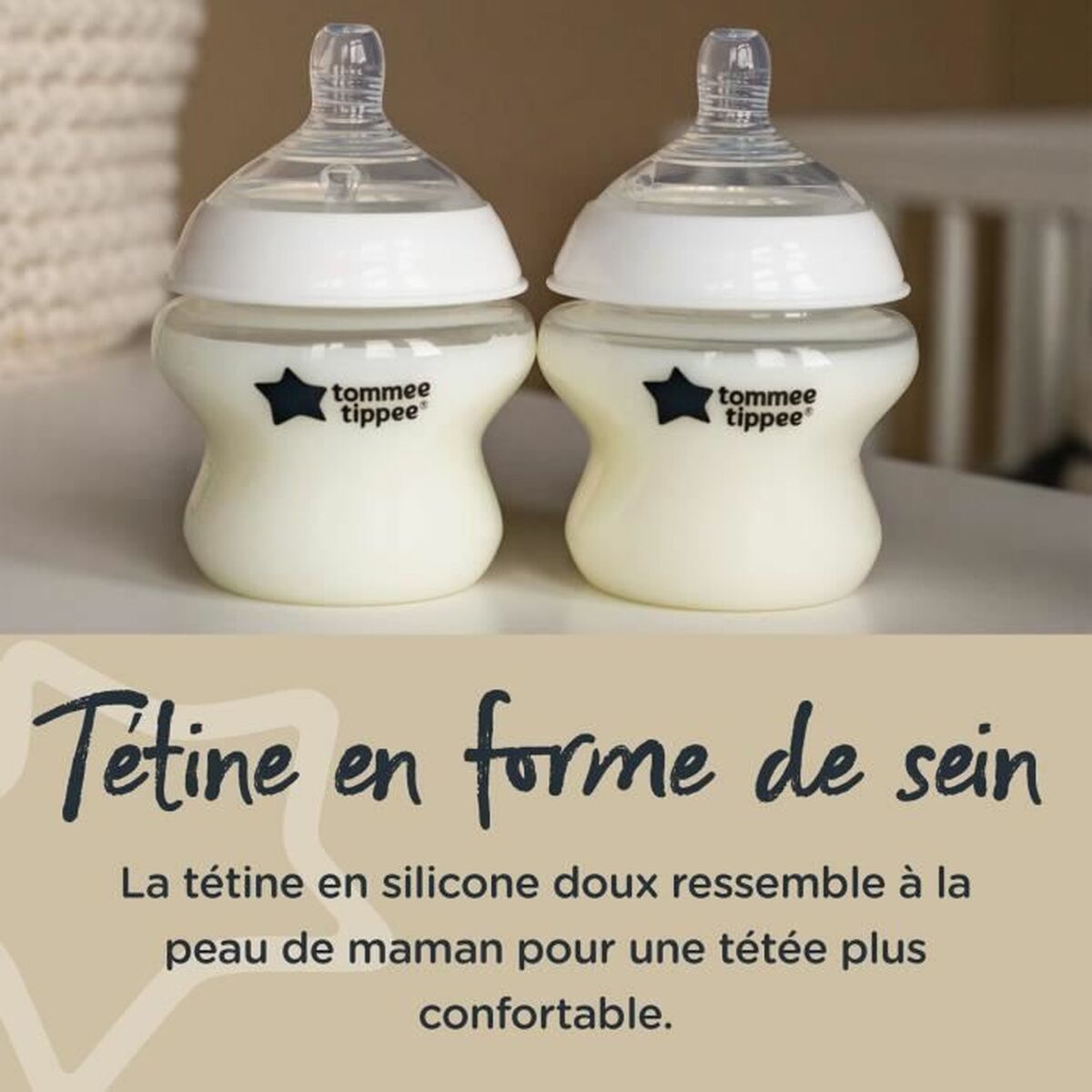 Conjunto de biberões Tommee Tippee 260 ml - EcoNest