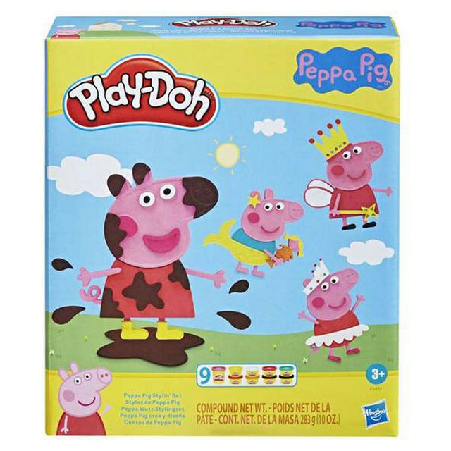 Jogo de Plasticina Play-Doh Hasbro Peppa Pig Stylin Set - EcoNest