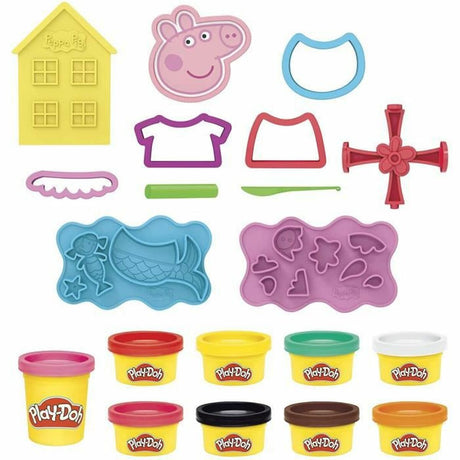 Jogo de Plasticina Play-Doh Hasbro Peppa Pig Stylin Set - EcoNest