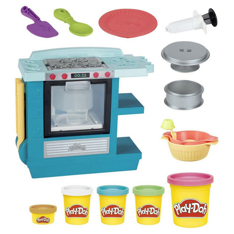 Jogo de Plasticina Playdoh Rising Cake Oven Hasbro F1321 Branco Multicolor - EcoNest