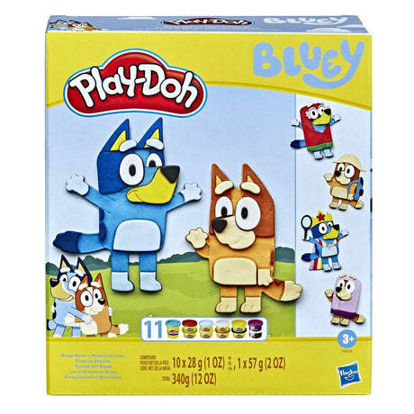 Jogo de Plasticina Hasbro Bluey 11 cores Multicolor - EcoNest