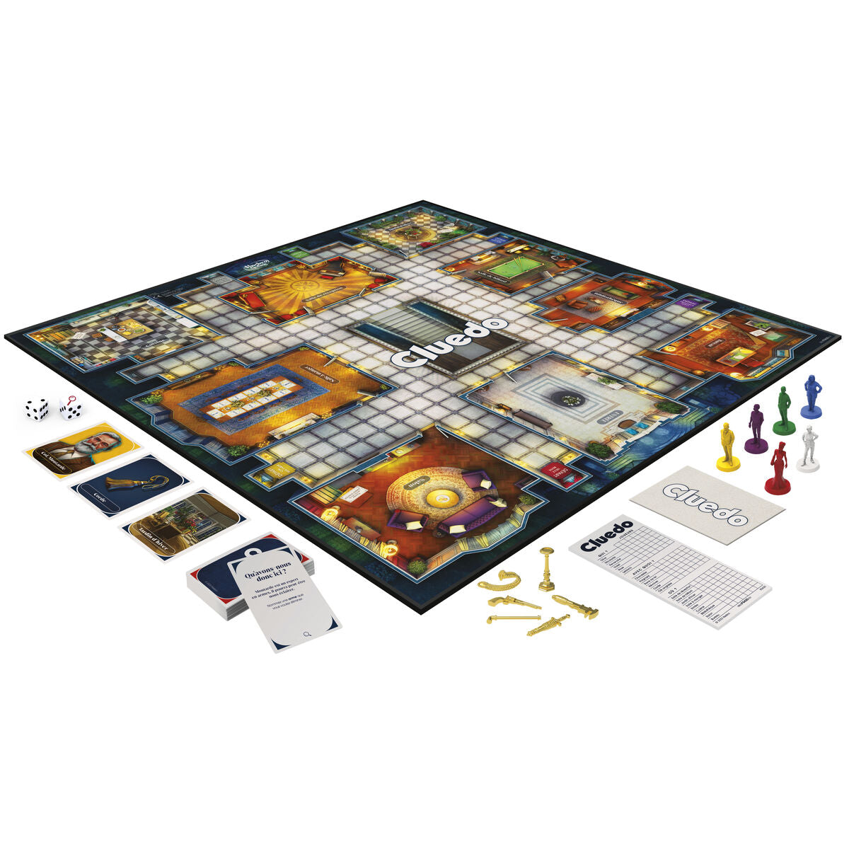 Jogo de Mesa Hasbro Cluedo (FR) Multicolor - EcoNest