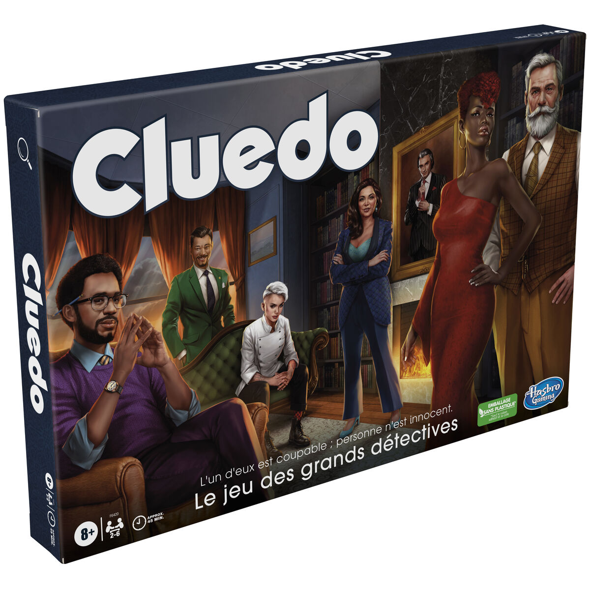 Jogo de Mesa Hasbro Cluedo (FR) Multicolor - EcoNest