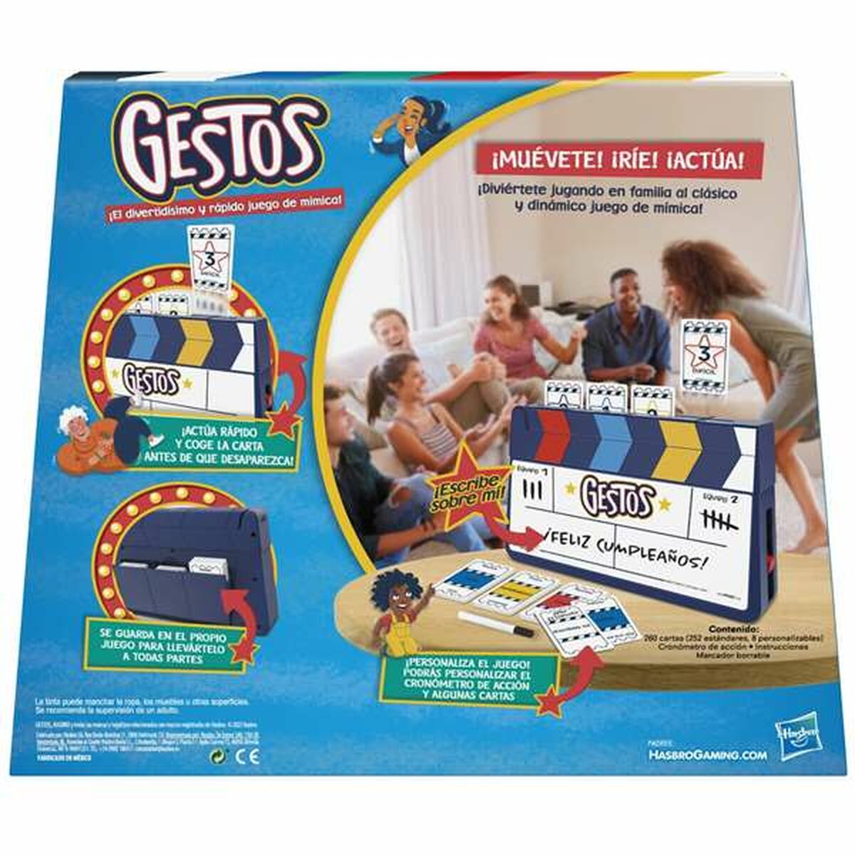 Jogo de Mesa Hasbro Gestos ES - EcoNest