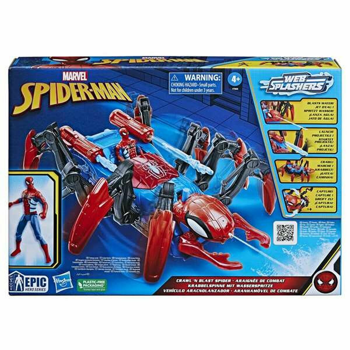 Playset de Veículos Hasbro Spiderman Lançador de projéteis - EcoNest