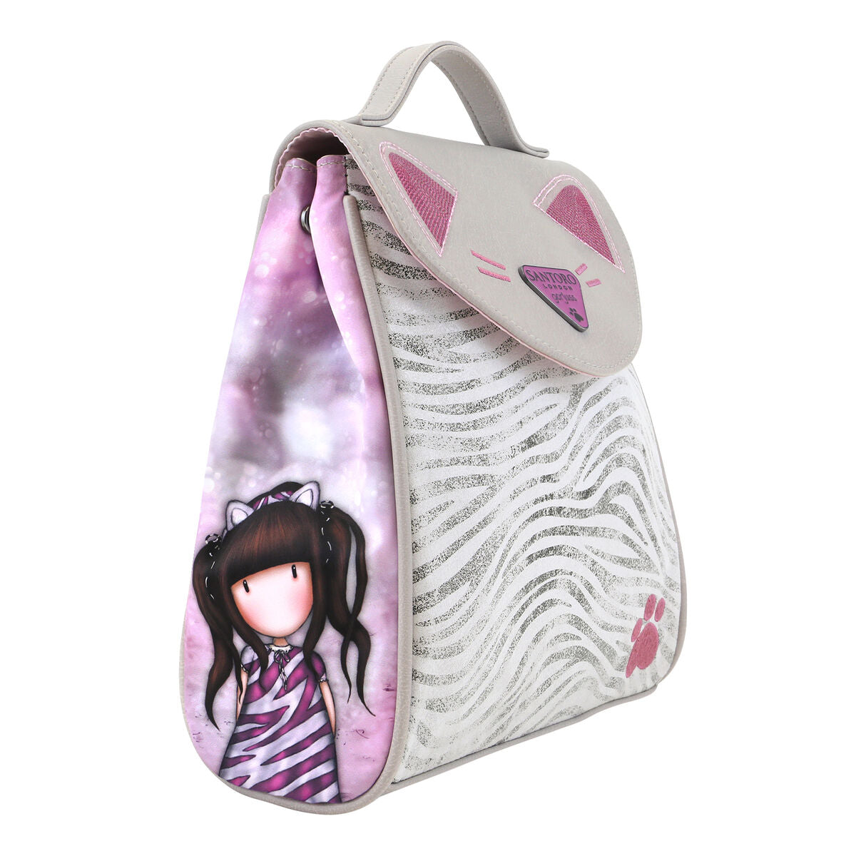 Mochila Casual Gorjuss Ruby wild Cinzento (23 x 11 x 27 cm) - EcoNest