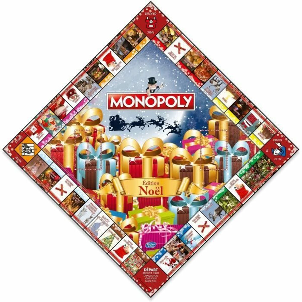 Jogo de Mesa Monopoly Édition Noel (FR) - EcoNest