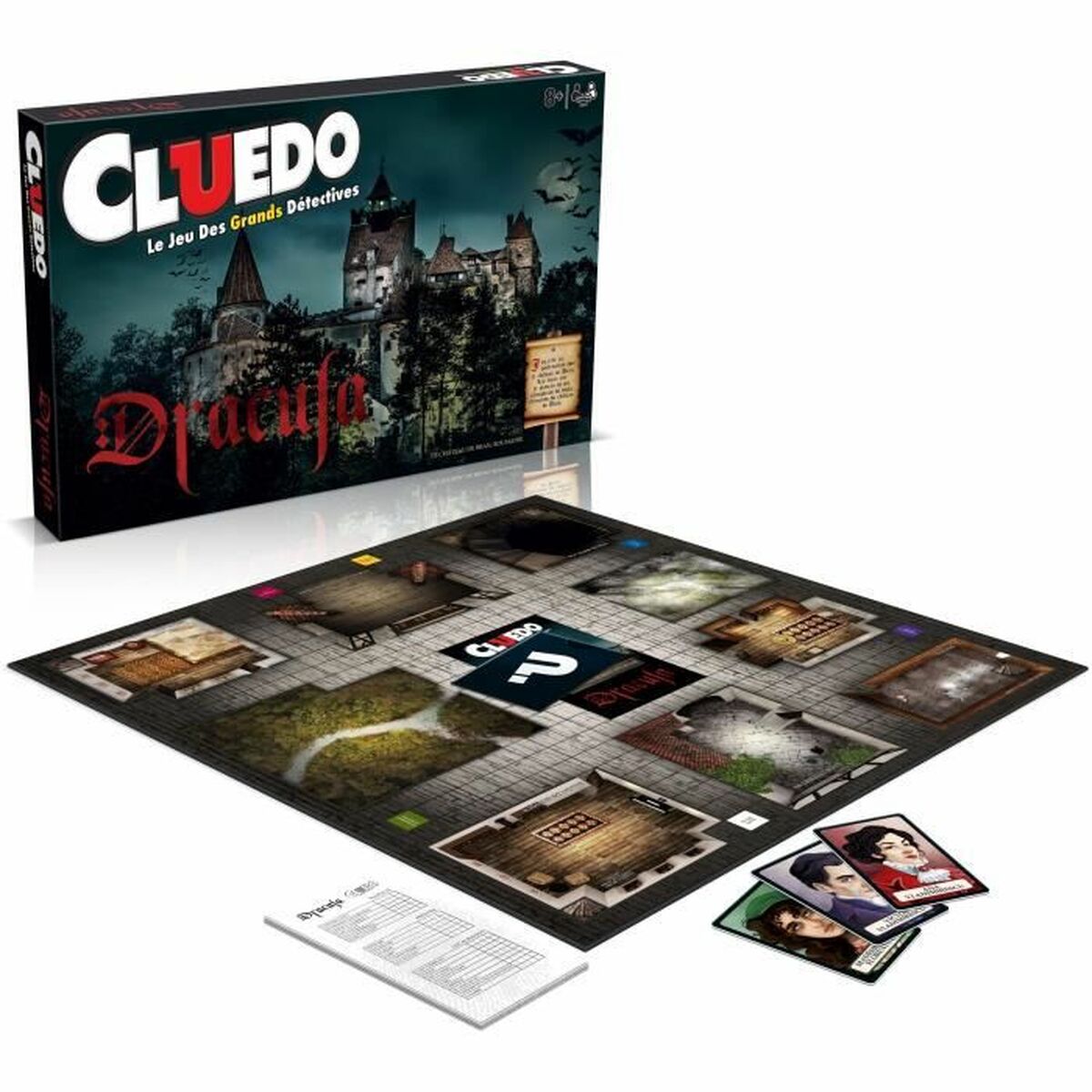 Jogo de Mesa Cluedo Dracula - EcoNest