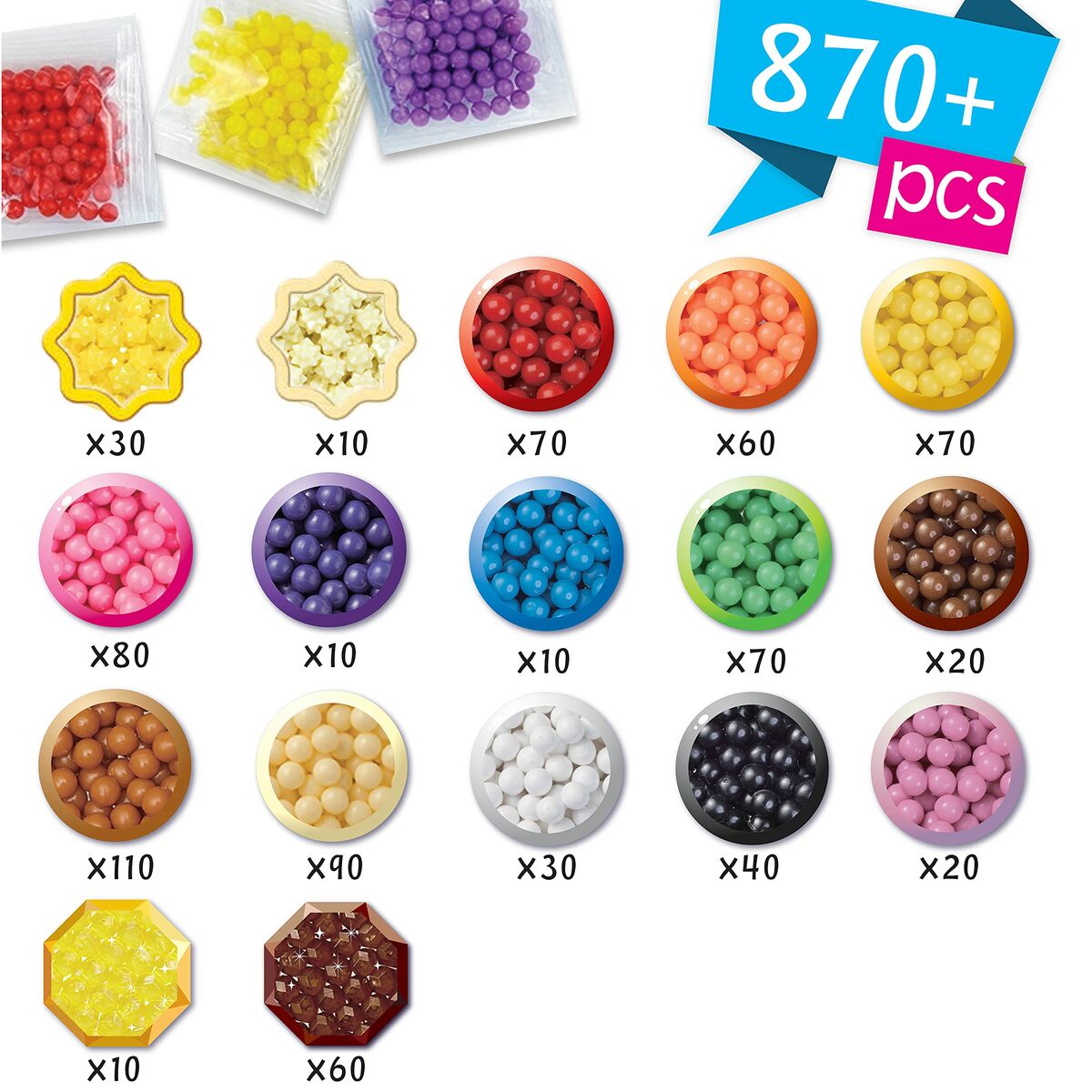 Missangas Aquabeads 31832 - EcoNest