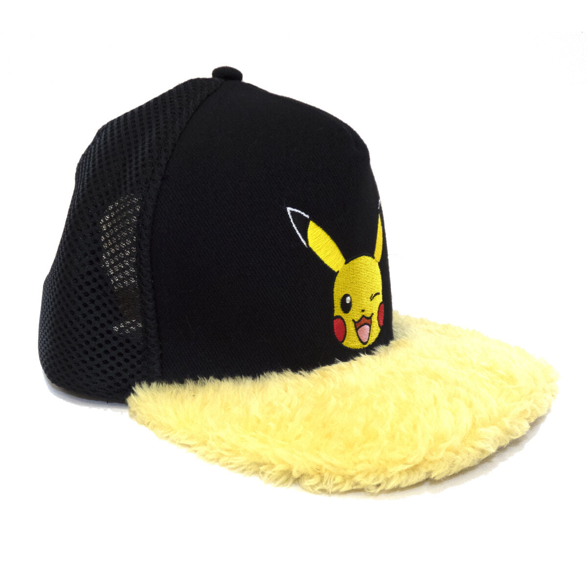 Gorra Unisex Pokémon Pikachu Wink Amarillo Negro Talla única