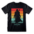 Camisola de Manga Curta The Mandalorian Spectrum Preto Unissexo - EcoNest