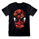 Camisola de Manga Curta Spider-Man Character Roster Preto Unissexo - EcoNest