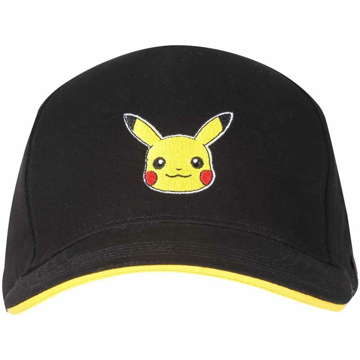 Boné Unissexo Pokémon Pikachu Badge 58 cm Preto Tamanho único - EcoNest