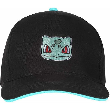 Boné Unissexo Pokémon Bulbasaur Badge 58 cm Preto Tamanho único - EcoNest