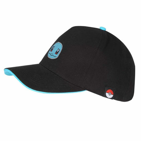 Boné Unissexo Pokémon Squirtle Badge 58 cm Preto Tamanho único - EcoNest