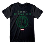 Camisola de Manga Curta Marvel Logo Icon Preto Unissexo - EcoNest