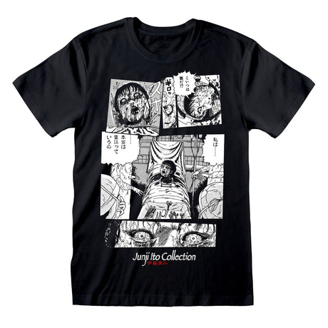 Camisola de Manga Curta Junji Ito Surgery Preto Unissexo - EcoNest