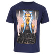 Camisola de Manga Curta Star Wars White Blades Azul Unissexo - EcoNest