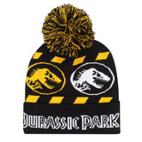 Chapéu Jurassic Park Hazard Snow Beanie Preto