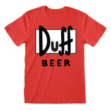 Camisola de Manga Curta The Simpsons Duff Unissexo - EcoNest