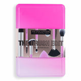 Conjunto de Pincéis de Maquilhagem Revolution Make Up The Brush Edit Cor de Rosa 8 Peças - EcoNest