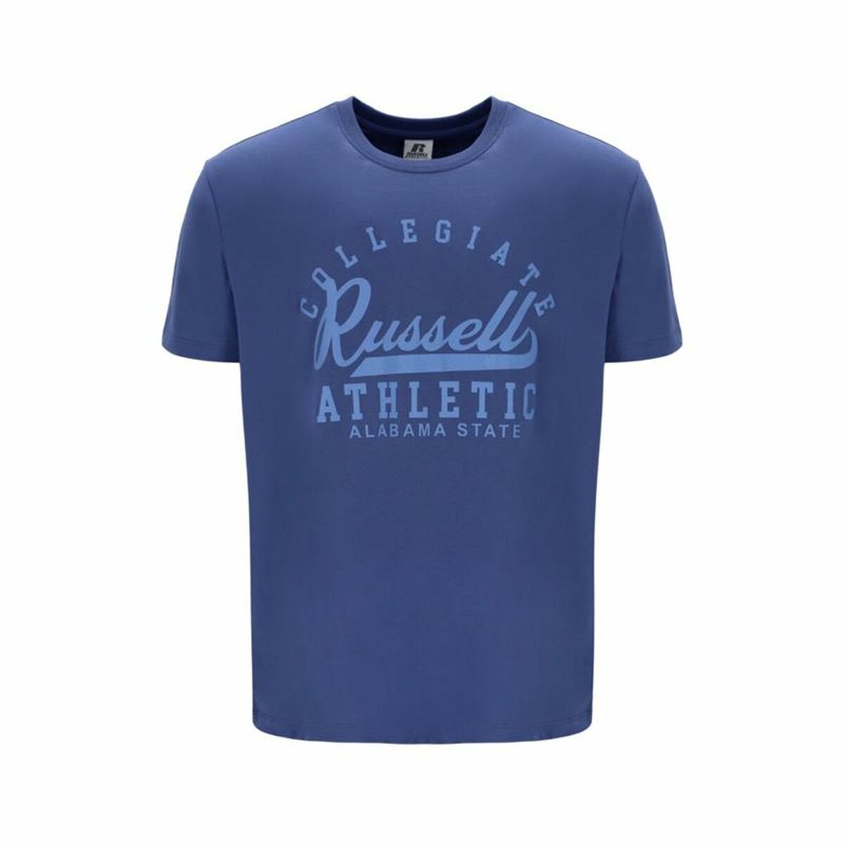 Camisola de Manga Curta Russell Athletic Amt A30211 Azul Homem - EcoNest