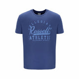 Camisola de Manga Curta Russell Athletic Amt A30211 Azul Homem - EcoNest