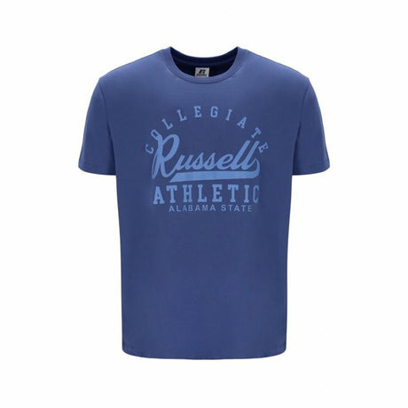 Camisola de Manga Curta Russell Athletic Amt A30211 Azul Homem - EcoNest