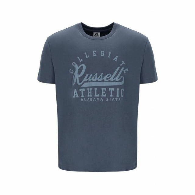 Camisola de Manga Curta Russell Athletic Amt A30211 Azul escuro Homem - EcoNest