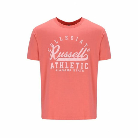 Camisola de Manga Curta Russell Athletic Amt A30211 Coral Homem - EcoNest