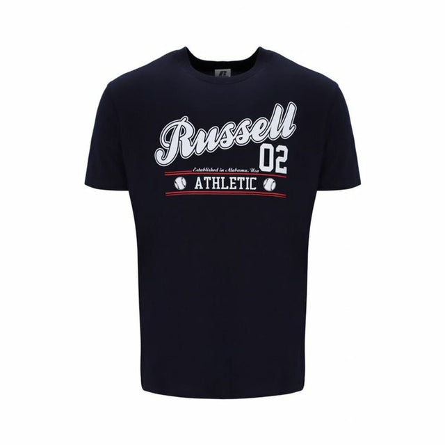 Camisola de Manga Curta Russell Athletic Amt A30311 Preto Homem - EcoNest