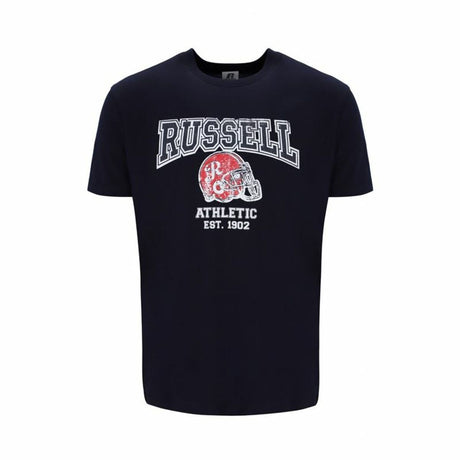 Camisola de Manga Curta Russell Athletic State Preto Homem - EcoNest