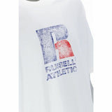 Camisola de Manga Curta Russell Athletic Emt E36201 Branco Homem - EcoNest