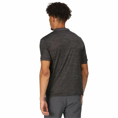 Polo de Manga Curta Homem Regatta Remex II Ash Cinzento escuro - EcoNest