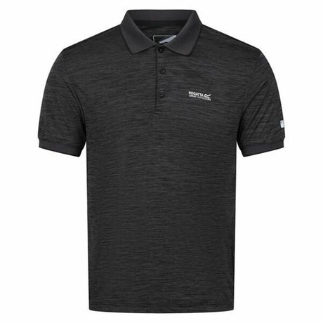 Polo de Manga Curta Homem Regatta Remex II Ash Cinzento escuro - EcoNest