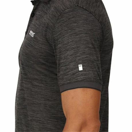 Polo de Manga Curta Homem Regatta Remex II Ash Cinzento escuro - EcoNest