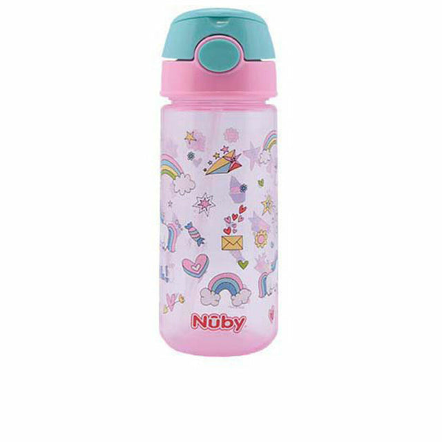 Copo de Aprendizagem Nûby Taza 540 ml Cor de Rosa - EcoNest