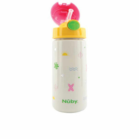 Copo de Aprendizagem Nûby Taza Surf 540 ml Cor de Rosa - EcoNest