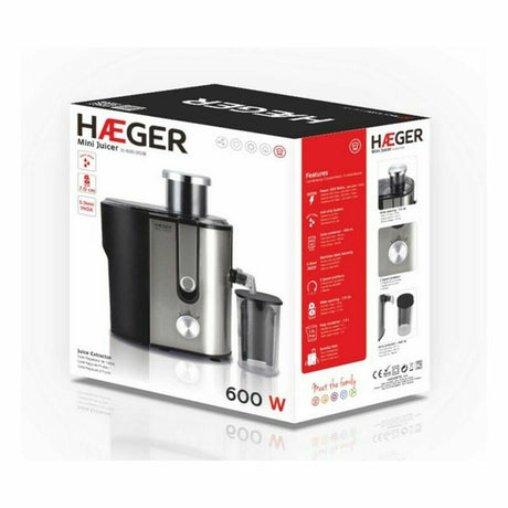 Liquidificadora Haeger JE-600.002B 600 W Cinzento 600 W - EcoNest
