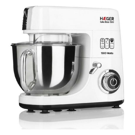 Misturadora-Amassadeira de Pão com Taça Haeger BL-15B.012A 1500 W 1500 W - EcoNest