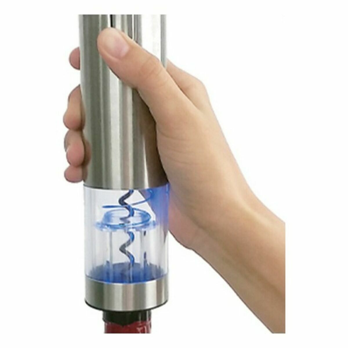 Saca-rolhas elétrico Haeger WO-0SC.006A Aço inoxidável - EcoNest
