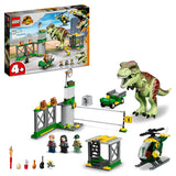 Playset Lego 76944 Jurassic World T-Rex Escape (140) (140 Peças) - EcoNest