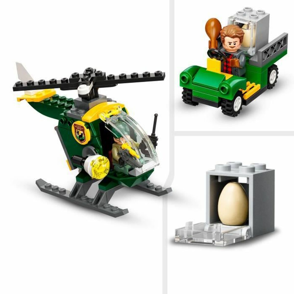 Playset Lego 76944 Jurassic World T-Rex Escape (140) (140 Peças) - EcoNest