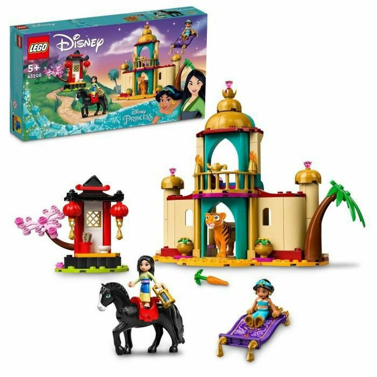 Playset Lego 43208 Adventures of Jasmine and Mulan - EcoNest