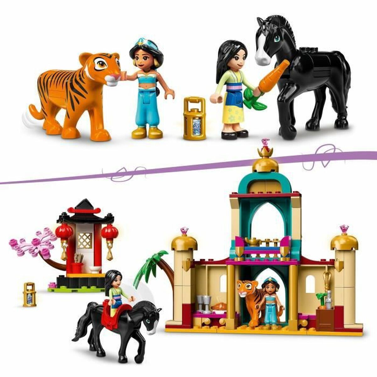 Playset Lego 43208 Adventures of Jasmine and Mulan - EcoNest