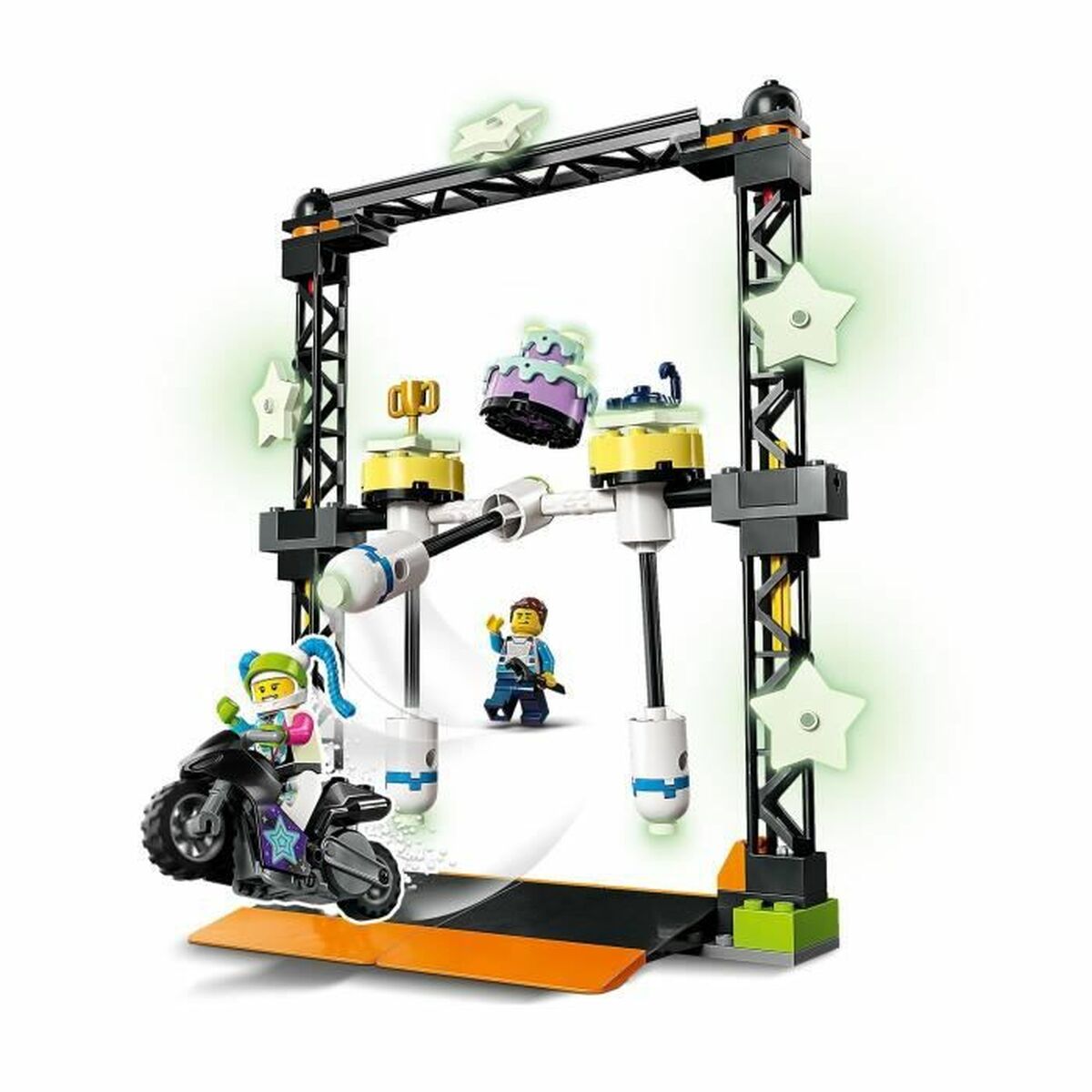 Playset Lego 60341 City Stuntz The Stunt Challenge: Pendulums (117 Peças) - EcoNest