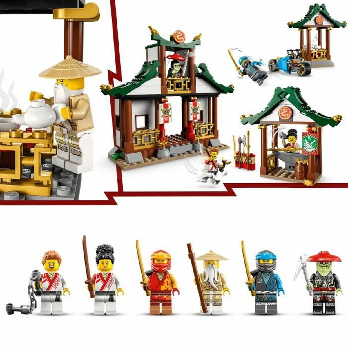 Playset Lego Ninjago 71787 530 Peças - EcoNest