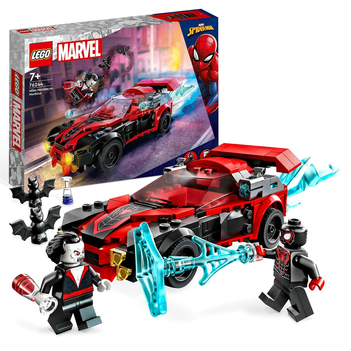 Playset Lego Marvel Miles Morales vs. Morbius 220 Peças - EcoNest