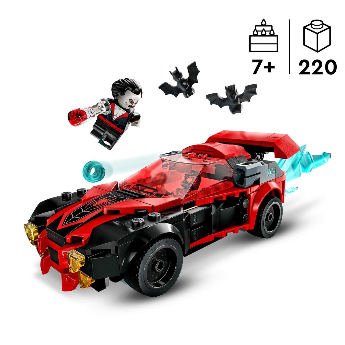 Playset Lego Marvel Miles Morales vs. Morbius 220 Peças - EcoNest